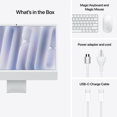 Apple iMac M4 Chip (2024) 24-inch, 10-Core CPU 10-Core GPU, 16GB RAM - PixelMax