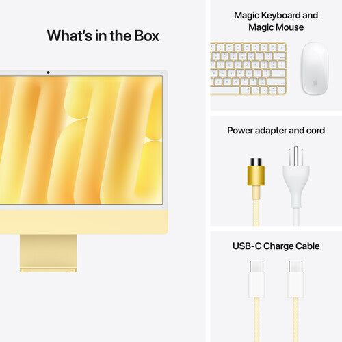 Apple iMac M4 Chip (2024) 24-inch, 10-Core CPU 10-Core GPU, 16GB RAM - PixelMax