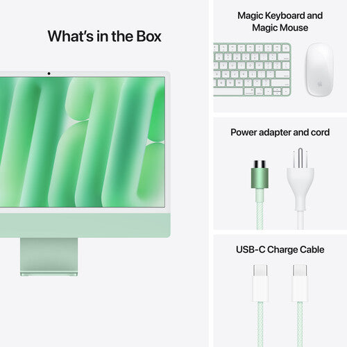 Apple iMac M4 Chip (2024) 24-inch, 10-Core CPU 10-Core GPU, 16GB RAM - PixelMax