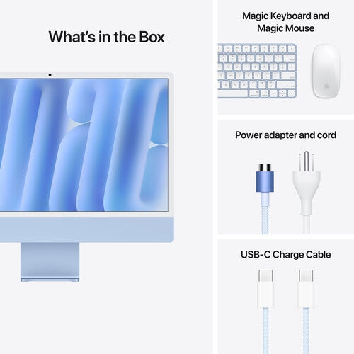 Apple iMac M4 Chip (2024) 24-inch, 10-Core CPU 10-Core GPU, 16GB RAM - PixelMax