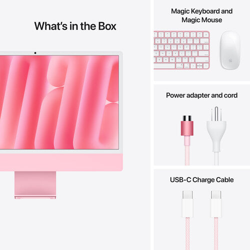 Apple iMac M4 Chip (2024) 24-inch, 10-Core CPU 10-Core GPU, 16GB RAM - PixelMax