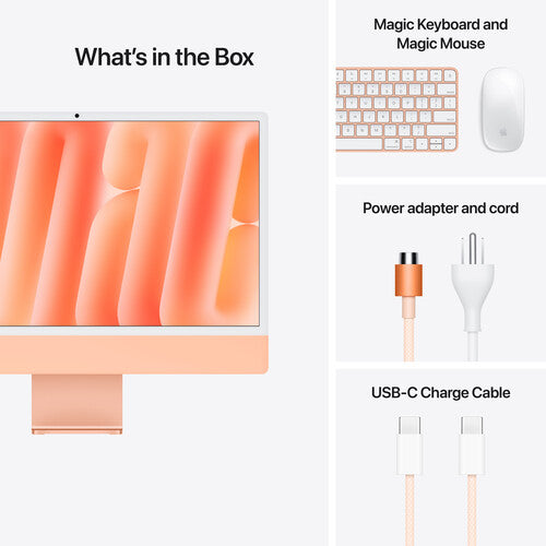 Apple iMac M4 Chip (2024) 24-inch, 10-Core CPU 10-Core GPU, 16GB RAM - PixelMax