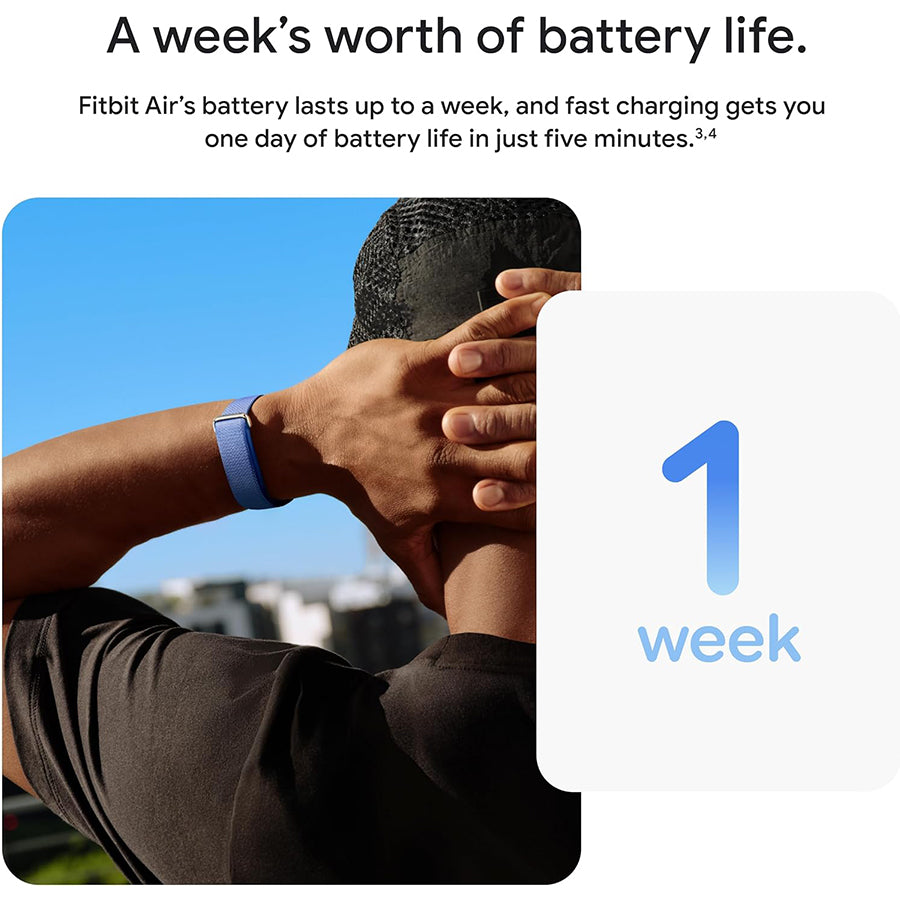Google Fitbit Air Screenless Fitness & Health Tracker