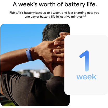 Google Fitbit Air Screenless Fitness & Health Tracker