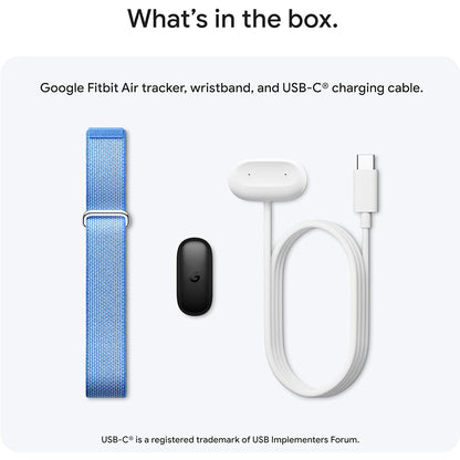 Google Fitbit Air Screenless Fitness & Health Tracker