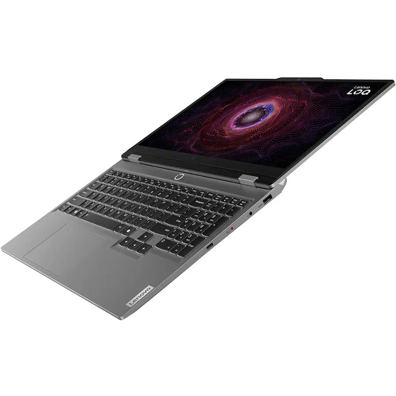 Lenovo LOQ Gaming Laptop, 15.6" FHD IPS 144Hz Display, AMD Ryzen 5 7235HS Processor, 16GB RAM 512GB SSD, 6GB NVIDIA GeForce RTX 4050, ENG KB, Windows 11 Home, Luna Grey - PixelMax