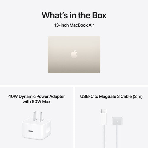 Apple Macbook Air M5 Chip (2026) 13-inch, 10-Core CPU 8-Core GPU, 16GB RAM 512GB SSD, English - PixelMax