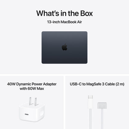 Apple Macbook Air M5 Chip (2026) 13-inch, 10-Core CPU 8-Core GPU, 16GB RAM 512GB SSD, English - PixelMax