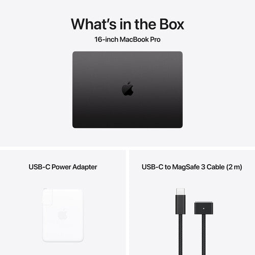 Apple Macbook Pro M4 Pro Chip (2024) 16-inch, 14-Core CPU 20-Core GPU, 24GB RAM 512GB SSD, English - PixelMax