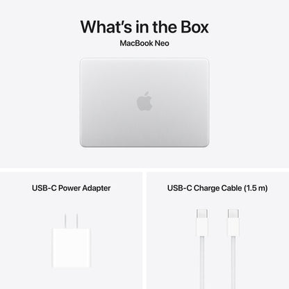 Apple MacBook Neo A18 Pro Chip (2026) 13-inch, 6-Core CPU 5-Core GPU, 8GB RAM, English - PixelMax