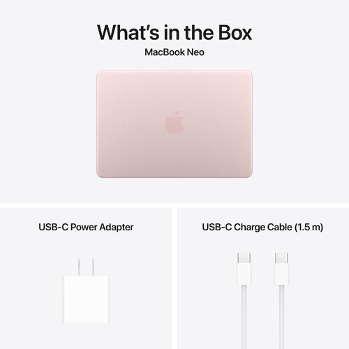 Apple MacBook Neo A18 Pro Chip (2026) 13-inch, 6-Core CPU 5-Core GPU, 8GB RAM, English - PixelMax
