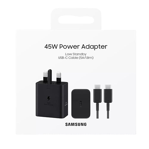 Samsung 45W Power Adapter with USB-C Cable (5A/1.8m) - PixelMax
