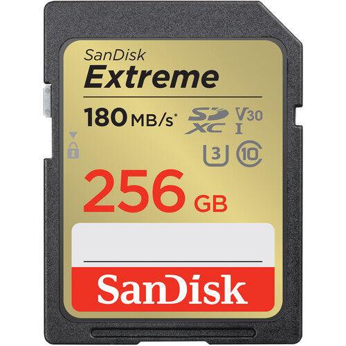 SanDisk Extreme UHS-I SDXC Memory Card 256GB - PixelMax