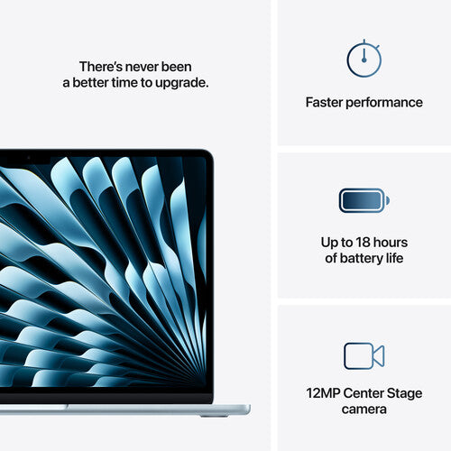 Apple MacBook Air M4 Chip (2025) 15-inch, 10-core CPU and 10-core GPU, English - PixelMax