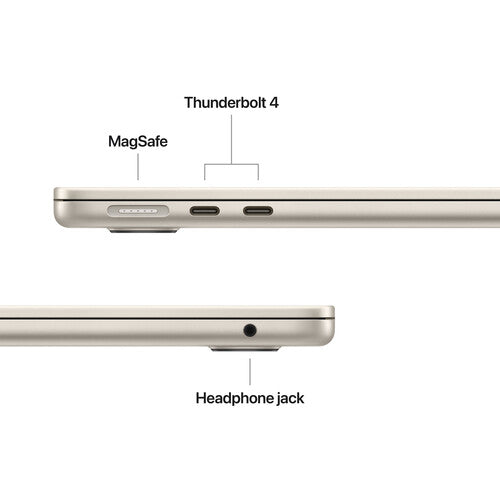 Apple MacBook Air M4 Chip (2025) 15-inch, 10-core CPU and 10-core GPU, English - PixelMax