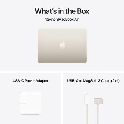 Apple MacBook Air M4 Chip (2025) 15-inch, 10-core CPU and 10-core GPU, English - PixelMax