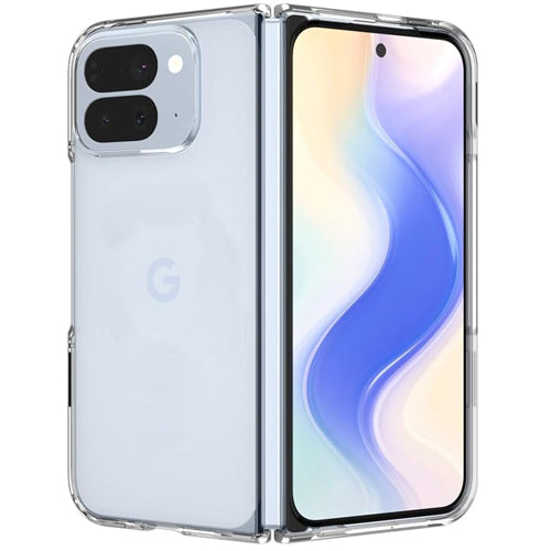 Clear Case for Google Pixel 10 Pro Fold Crystal Clear Silicone Cover Bumper Shockproof Protective Cover