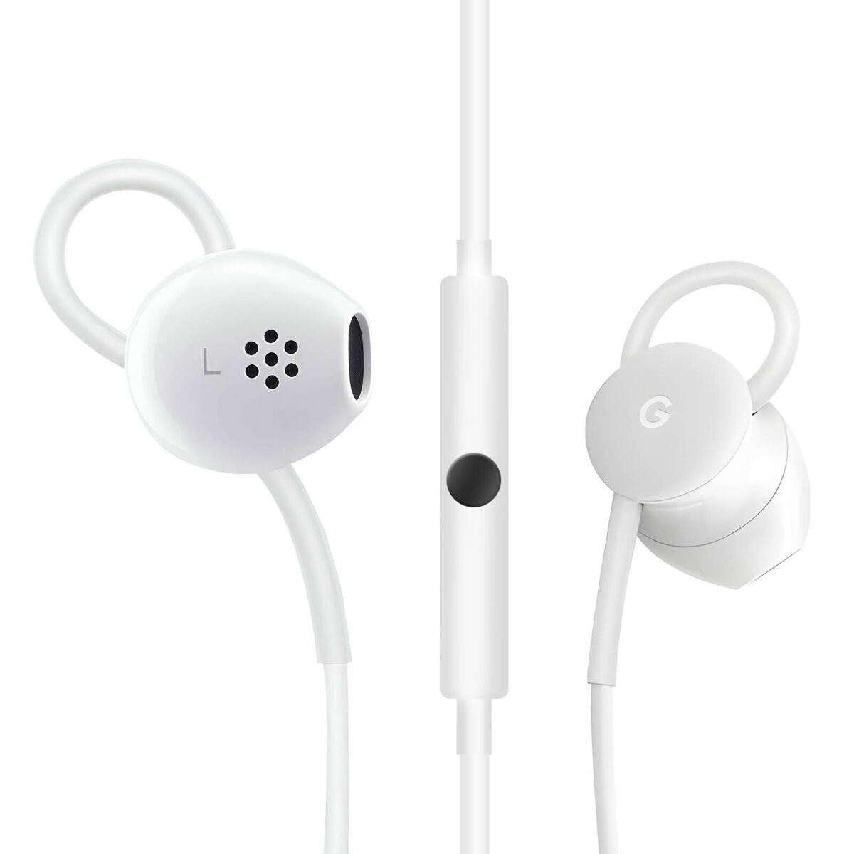 Google Pixel USB-C Wired Earbuds, White - PixelMax