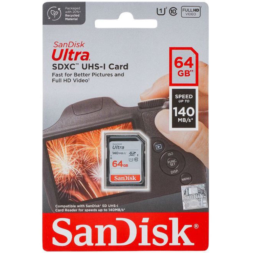 SanDisk UItra SDXC UHS-I Memory Card - PixelMax